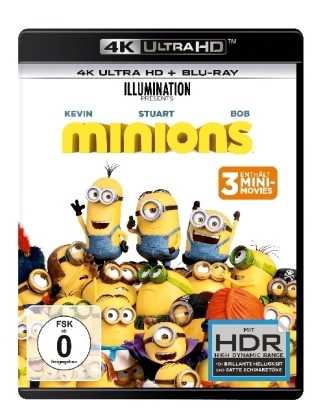 Minions 4K, 2 UHD-Blu-ray