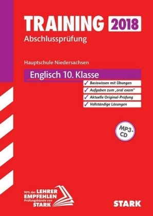 Training Abschlusspr&uuml;fung Hauptschule - Englisch - Niedersachsen