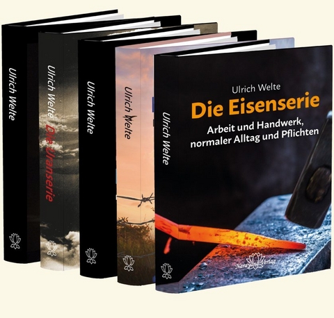 Schriftenreihe "Das Periodensystem in der Homöopathie" - Serien und Stadien - in 5 Bänden - Ulrich Welte