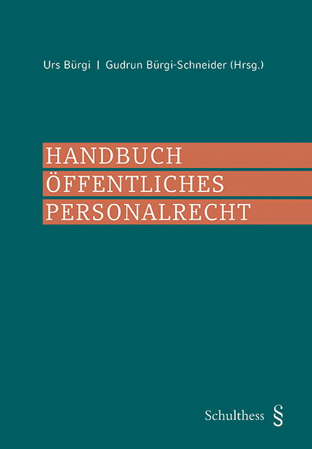 Handbuch &Ouml;ffentliches Personalrecht - 