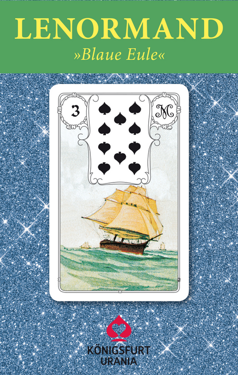 Lenormand-Karten "Blaue Eule", SA - Marie Anne Lenormand