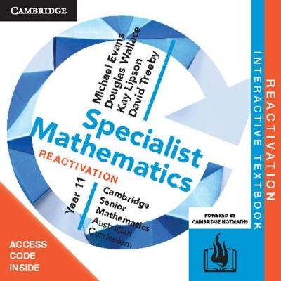 CSM AC Specialist Mathematics Year 11 Reactivation (Card) - Michael Evans, Douglas Wallace, Kay Lipson, David Treeby,  Cambridge HOTmaths