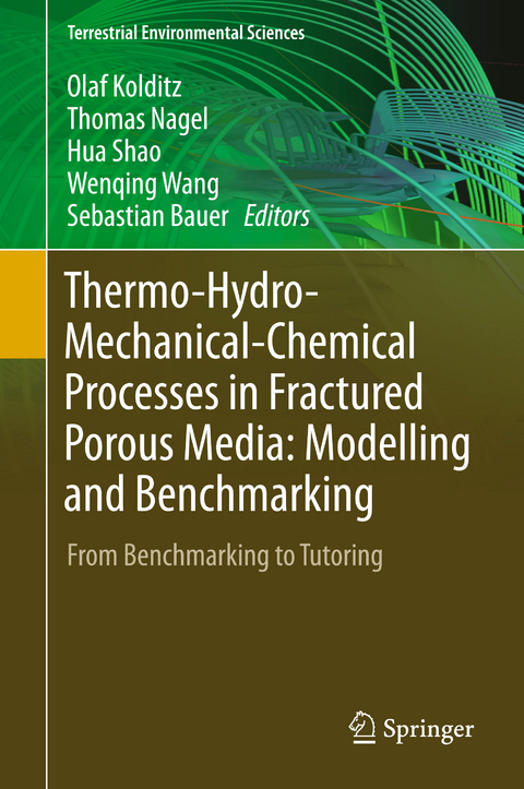 Thermo-Hydro-Mechanical-Chemical Processes in Fractured Porous Media: Modelling and Benchmarking - 