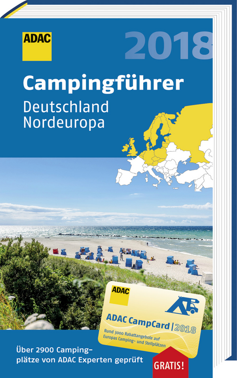ADAC Campingf&uuml;hrer Nord 2018 / ADAC Campingf&uuml;hrer Deutschland Nordeuropa 2018