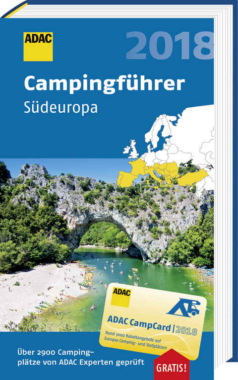 ADAC Campingf&uuml;hrer S&uuml;d 2018 / ADAC Campingf&uuml;hrer S&uuml;deuropa 2018
