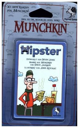 Munchkin Booster: Hipster (Spiel-Zubehör)