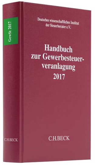 Handbuch zur Gewerbesteuerveranlagung 2017