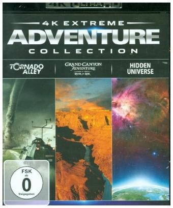Extreme Adventure Collection - Tornado Alley, Grand Canyon Adventure, Hidden Universe 4K, 1 UHD-Blu-ray