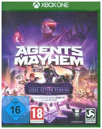 Agents of Mayhem, 1 XBox One-Blu-ray Disc (Day One Edition)