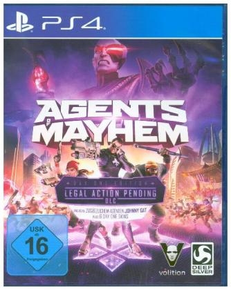 Agents of Mayhem, 1 PS4-Blu-Ray Disc (Day One Edition)