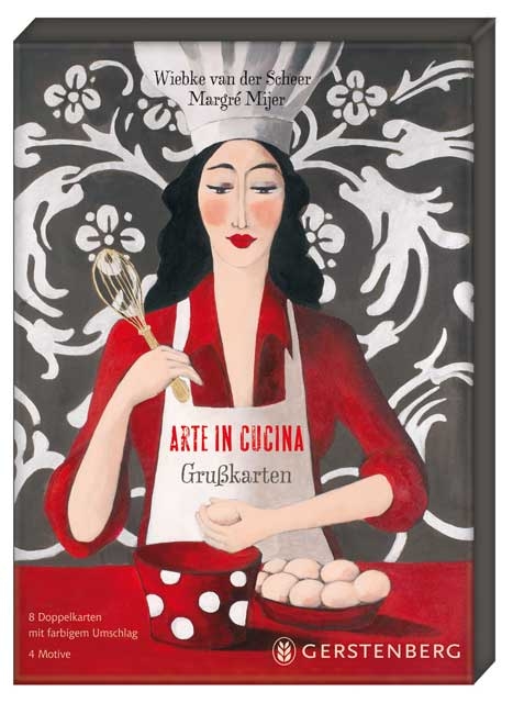 Arte in Cucina - Gru&szlig;karten-Set - Wiebke van der Scheer, Margr&eacute; Mijer