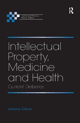 Intellectual Property, Medicine and Health