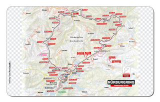 Frühstücksbrettchen Nürburgring