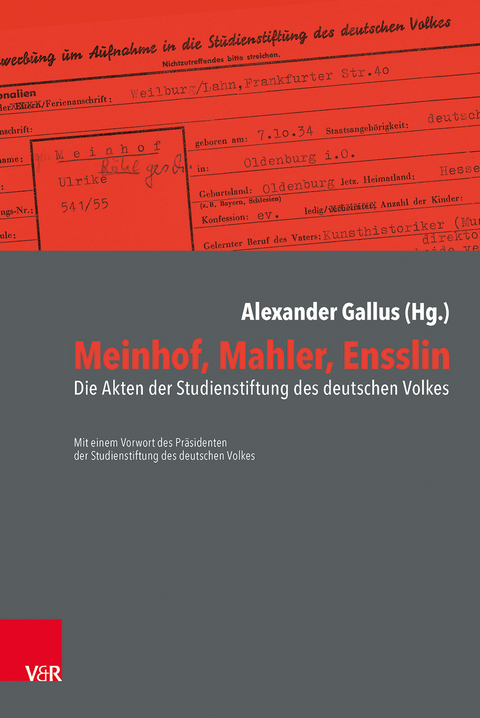Meinhof, Mahler, Ensslin - 