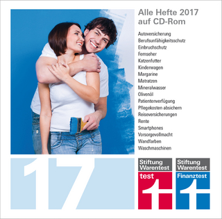 test und Finanztest Archiv CD-Rom 2017