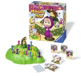 Masha and the Bear Masha Hop (Kinderspiel)