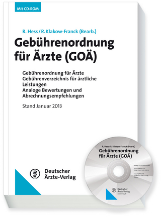 Gebührenordnung für Ärzte (GOÄ)