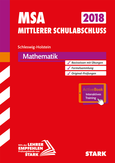 Mittlerer Schulabschluss Schleswig-Holstein - Mathematik, inkl. Online-Pr&uuml;fungstraining