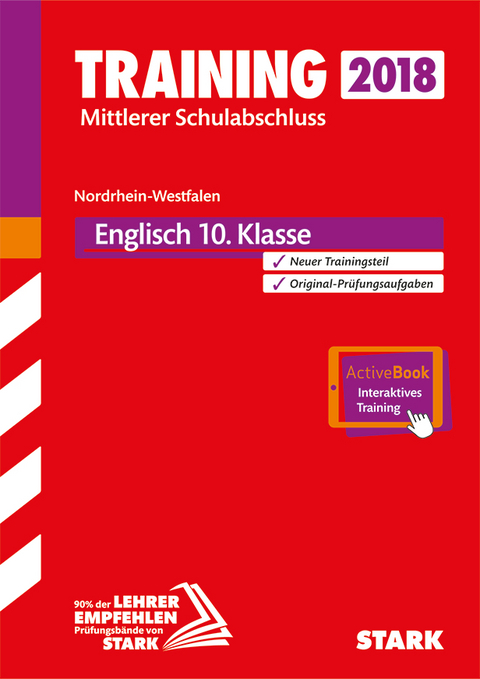 Training Mittlerer Schulabschluss NRW - Englisch, mit DVD - inkl. Online-Pr&uuml;fungstraining