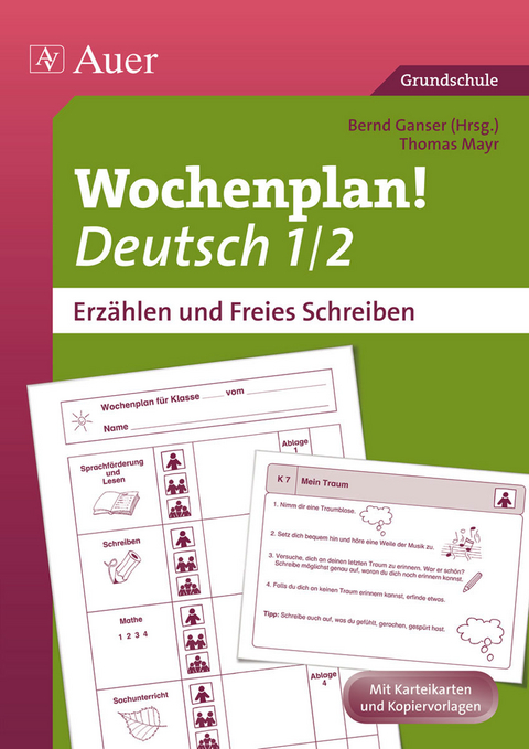 Wochenplan Deutsch 1/2, Erz&auml;hlen/Freies Schreiben - Thomas Mayr