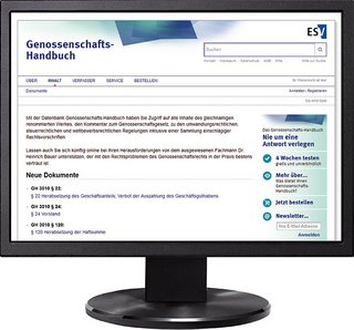 Genossenschafts-Handbuch - Jahresabonnement bei Kombibezug Print und Datenbank