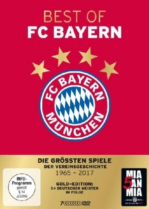 Best of FC Bayern, 7 DVDs (Gold Edition)