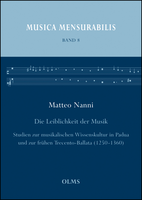 Die Leiblichkeit der Musik - Matteo Nanni
