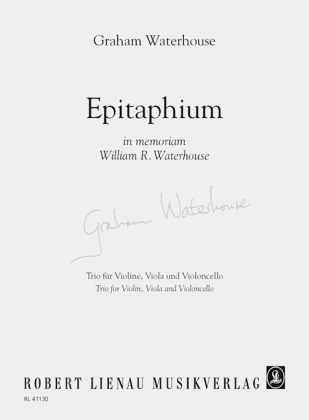 Epitaphium, Streichtrio