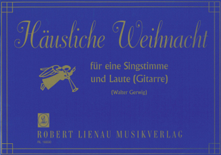 Häusliche Weihnacht, Singstimme und Laute (Gitarre)