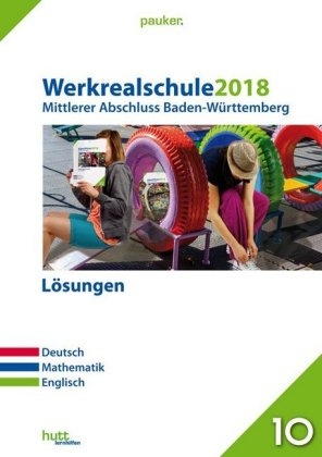 Werkrealschule 2018 - Mittlerer Abschluss Baden-W&uuml;rttemberg L&ouml;sungen