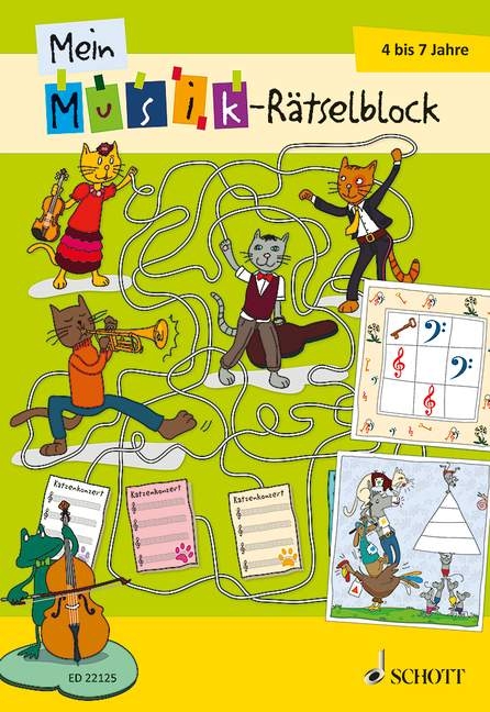 Mein Musik-R&auml;tselblock - Maren Blaschke