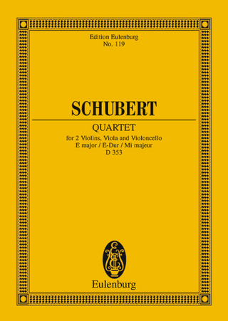 Streichquartett E-Dur