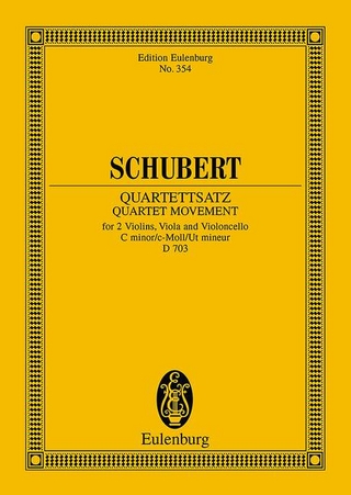 Streichquartettsatz c-Moll