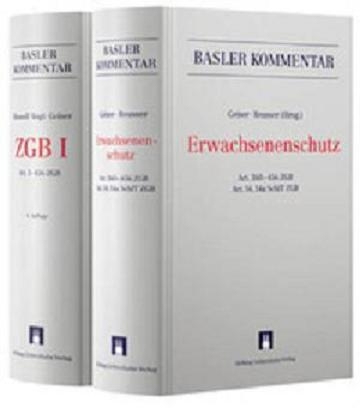 Basler Kommentar Zivilgesetzbuch I  (Art. 1-456 ZGB) + Aktualisierungsband Erwachsenenschutzrecht - Regina Aebi-M&uuml;ller, Kurt Affolter, Christoph Auer, Piera Beretta, Yvo Biderbost, Margrith Bigler-Eggenberger, Peter Breitschmid, Roland B&uuml;hler, Thomas Eichenberger, Mario Etzensberger, Rolando Forni, Thomas Geiser, Andreas Girsberger, Urs Gloor, Harold Gr&uuml;ninger, Markus Guggenb&uuml;hl, Albert Guler, Christoph H&auml;feli, Peter H&auml;nseler, Heinz Hausheer, Anton Heini, Helmut Henkel, Heinrich Honsell, Claire Huguenin, Bruno Huwiler, Bernhard Isenring, Martin A. Kessler, Theres Kohler, Thomas Koller, Ernst Langenegger, Flavio Lardelli, Urs Lehmann, Audrey Leuba Orler, Christoph Leuenberger, Adolf L&uuml;chinger, Mich&egrave;le Marti, Andreas Meili, Michel Montini, Giorgio Piatti, Ruth Reusser, Alexandra Rumo-Jungo, Urs Scherrer, Hermann Schmid, Matthias Schwaibold, Ivo Schwander, Ingeborg Schwenzer, Annette Spycher, Daniel Staehelin, Daniel Steck, Benno Studer, Urs Vogel, Hermann Walser, Sabine Wyss, Daniel Girsberger, Franz Hasenb&ouml;hler, Willi Heussler, Caterina N&auml;geli, Andrea Opel, Hans Schmid-H&uuml;ppi
