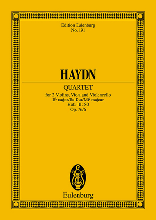 Streichquartett Es-Dur