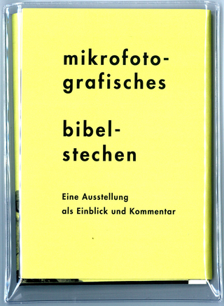 mikrofotografisches bibelstechen