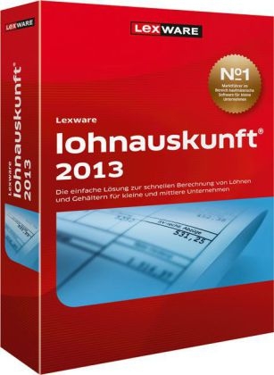 Lexware lohnauskunft 2013