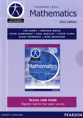 Pearson Baccalaureate Standard Level Mathematics second edition ebook only edition for the IB Diploma