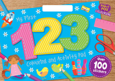 My First 123 Colouring Activity Book