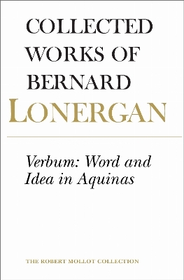 Verbum - Bernard Lonergan