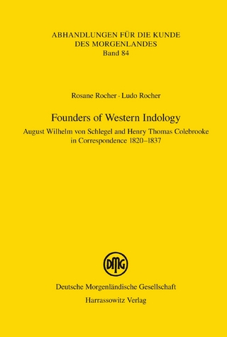 Founders of Western Indology