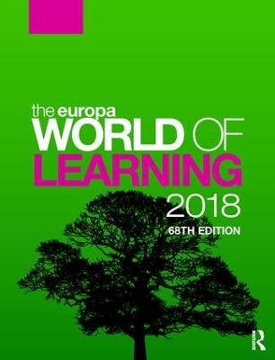The Europa World of Learning 2018 -  Europa Publications
