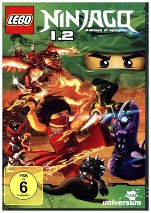 LEGO Ninjago - Masters of Spinjitzu. Staffel.1.2, 1 DVD