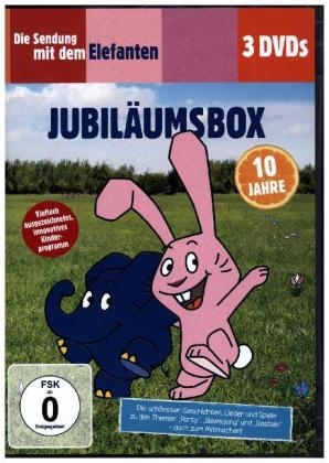 Die Sendung mit dem Elefanten - Jubiläumsbox, 3 DVD