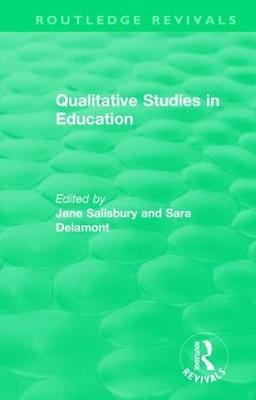 Qualitative Studies in Education (1995) - 