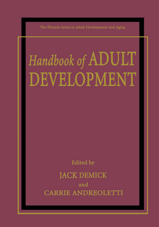 Handbook of Adult Development