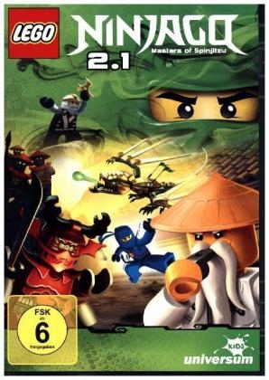 LEGO Ninjago - Masters of Spinjitzu. Staffel.2.1, 1 DVD