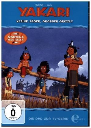 Yakari - Kleine Jäger, großer Grizzly, 1 DVD