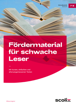 Fördermaterial für schwache Leser - Klasse 7-8