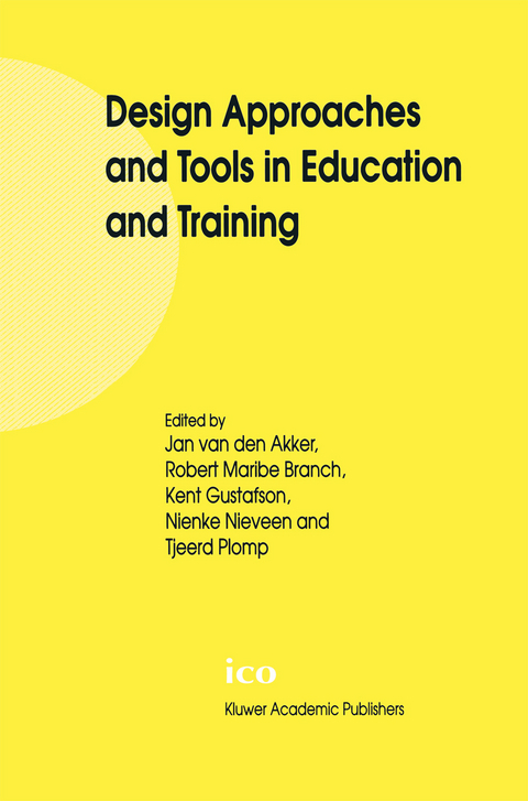 Design Approaches and Tools in Education and Training - 